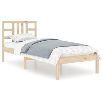 Rám postele masivní dřevo 90 × 200 cm, 3105390 (3105390)