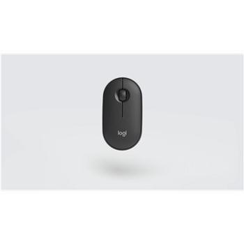 Logitech Pebble M350 Wireless Mouse, grafitová (910-005718)