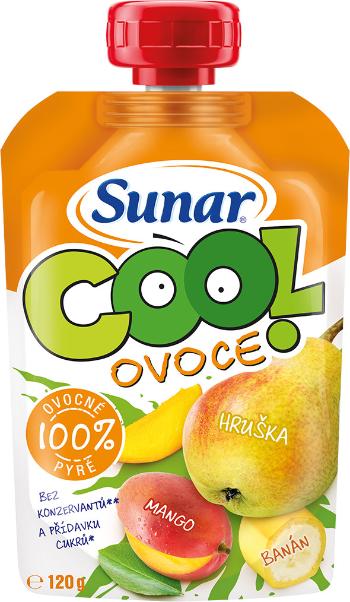 Sunar Cool ovoce Hruška, Banán, Mango 120 g
