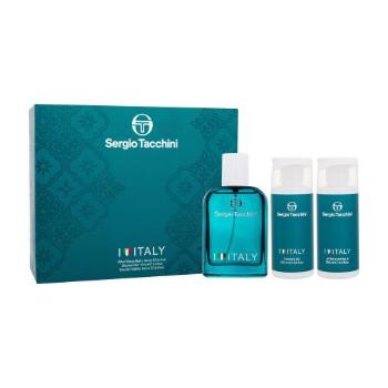 Sergio Tacchini I Love Italy dárková kazeta toaletní voda 100 ml + sprchový gel 100 ml + balzám po holení 100 ml pro muže