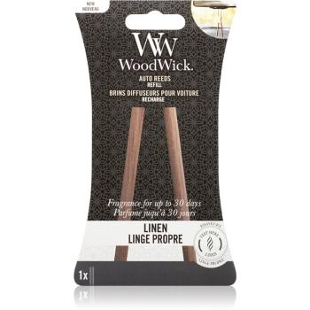 Woodwick Linen vůně do auta náhradní náplň