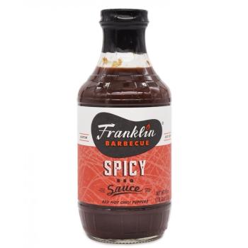 BBQ grilovací omáčka Spicy 510 g Franklin BBQ