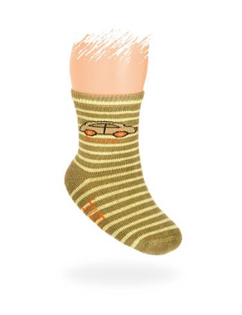 WOLA Kojenecké ponožky vzor AUTÍČKO Velikost: 12-14