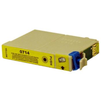 Epson T0714 žlutá (yellow) kompatibilní cartridge