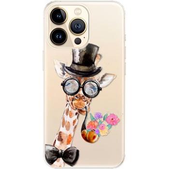 iSaprio Sir Giraffe pro iPhone 13 Pro Max (sirgi-TPU3-i13pM)