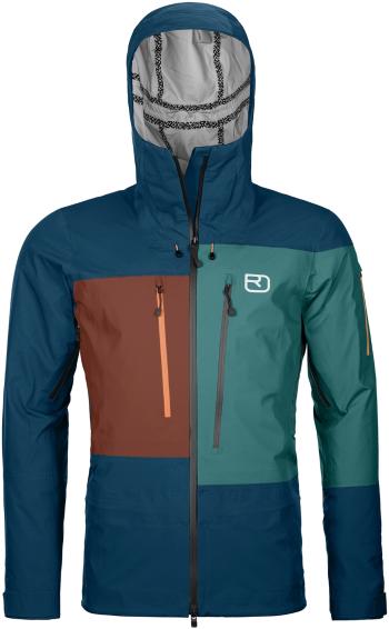 Ortovox 3l deep shell jacket m - petrol blue M