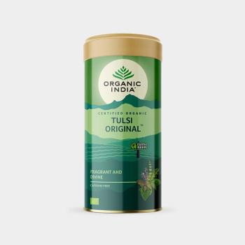 Bio čajová směs Tulsi Original-Tea, plech – Organic India