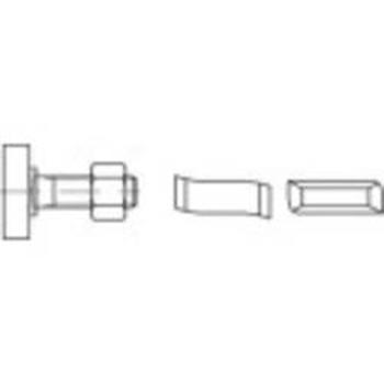 Šroub s T hlavou 161475, N/A, M12, 40 mm, ocel, 50 ks