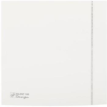 Soler&Palau SILENT 100 CZ Design Swarowski White koupelnový, bílý (5210622300)