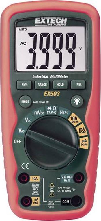 Digitální multimetr Extech EX503, 0,1 Ω - 40 MΩ, 0,001 Hz - 10 MHz, 0,01 nF - 100 µF