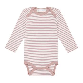 Sense Organics Body s dlouhým rukávem, woodrose stripes