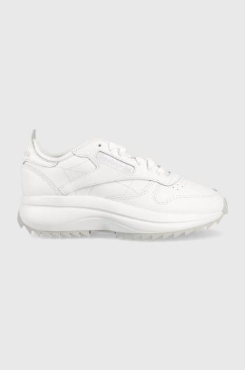 Kožené sandály Reebok Classic CLASSIC LEATHER bílá barva, HQ7196.100025714