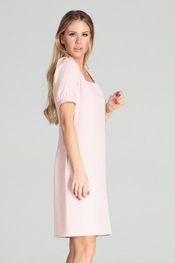 Světle růžové šaty M704
