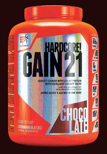 Extrifit Hardcore Gain 21 3000 g chocolate