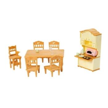 Sylvanian Families venkovský dům jídelna