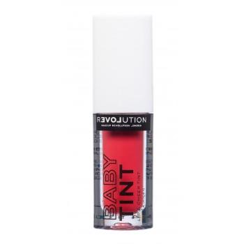 Revolution Relove Baby Tint Lip & Cheek 1,4 ml rtěnka pro ženy Rouge tekutá rtěnka