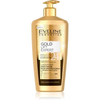 Eveline Cosmetics Gold Lift Expert vyživující tělový krém se zlatem 350 ml