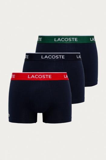 Funkční prádlo Lacoste (3-pak) pánské, tmavomodrá barva
