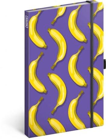 Baagl Notes Banány linkovaný 13 × 21 cm