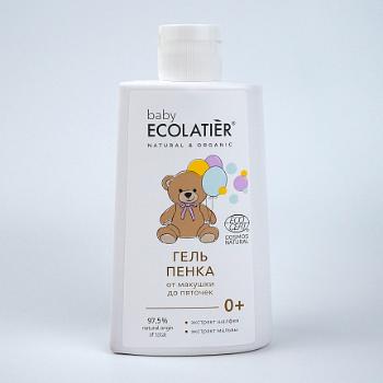 Dětský pěnivý mycí gel "od hlavy k patě" 0+ -250 ml - Ecolatier