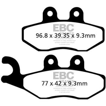 EBC Brzdové destičky SFA353HH (SFA353HH)