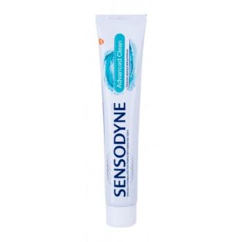 Sensodyne Advanced Clean 75 ml zubní pasta unisex poškozená krabička