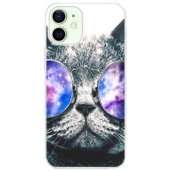 iSaprio Galaxy Cat pro iPhone 12 mini (galcat-TPU3-i12m)