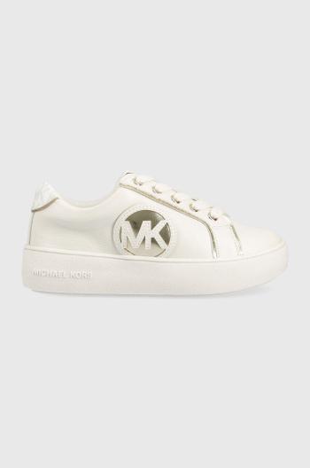 Dětské sneakers boty Michael Kors béžová barva