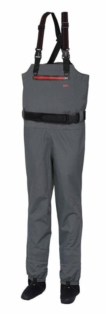 DAM Dryzone Breathable Chest Wader Stockingfoot Grey/Black 2XL Rybářské brodící kalhoty / Prsačky