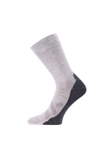 Lasting merino ponožky FWJ béžové Velikost: (42-45) L