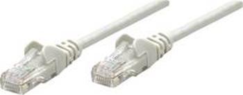 Síťový kabel RJ45 Intellinet 318921, CAT 5e, U/UTP, 1.00 m, šedá