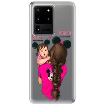 iSaprio Mama Mouse Brunette and Girl pro Samsung Galaxy S20 Ultra (mmbrugirl-TPU2_S20U)