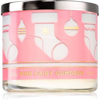 Bath & Body Works Pink Fairy Gumdrop vonná svíčka 411 g