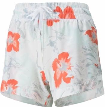 Puma W Nassau Short Bright White/Hot Coral L Kraťasy