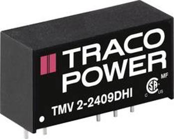 DC/DC měnič napětí do DPS TracoPower TMV 2-1505SHI, 15 V/DC, 5 V/DC, 400 mA, 1 W, Počet výstupů 1 x