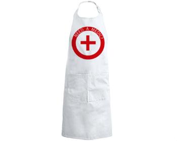 Kuchyňská zástěra Need a medic?