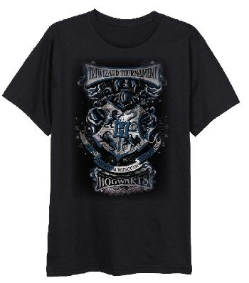 EPlus Pánské tričko Harry Potter -  Tříčarodějnický Turnaj černé Velikost - dospělý: M