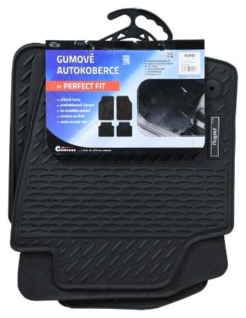 Koberce gumové Compass Perfect Fit Škoda Rapid 2012-2013