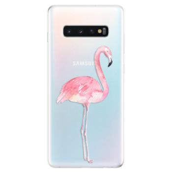 Odolné silikonové pouzdro iSaprio - Flamingo 01 - Samsung Galaxy S10+