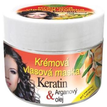 BIONE COSMETICS Bio Keratin a Arganový olej Maska na vlasy 260 ml (8595061608804)