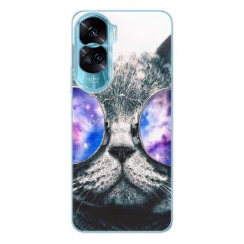 Odolné silikonové pouzdro iSaprio - Galaxy Cat - Honor 90 Lite 5G