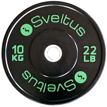 SVELTUS TRAINING OLYMPIC DISC 10 KG x 50 MM Nakládací kotouč, černá, velikost