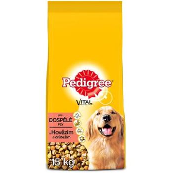Pedigree granule hovězí a drůbeží pro dospělé psy 15kg (5900951019845)