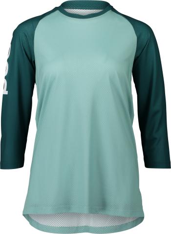 POC W's MTB Pure 3/4 Jersey - lt dioptase blue/dioptase blue XL