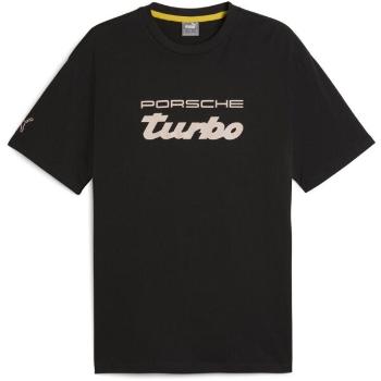 Puma PORSCHE LEGACY ESSENTIALS Pánské triko, černá, velikost