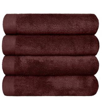 SCANquilt ručník MODAL SOFT hnědá (32446)