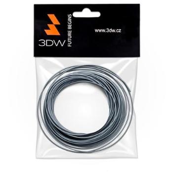 3DW - ABS filament 1,75mm stříbrná, 10m, tisk 220-250°C, D11607