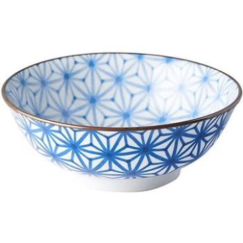 Made In Japan Velká mísa Starburst Indigo Ikat 19,5 cm 800 ml (MIJC6425E)