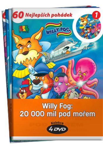 Willy Fog: 20 000 mil pod mořem - kolekce (4 DVD) (papírový obal)