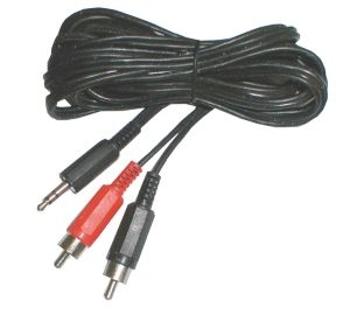 Kabel GETI JACK 3.5 stereo/2xCINCH 1,5m